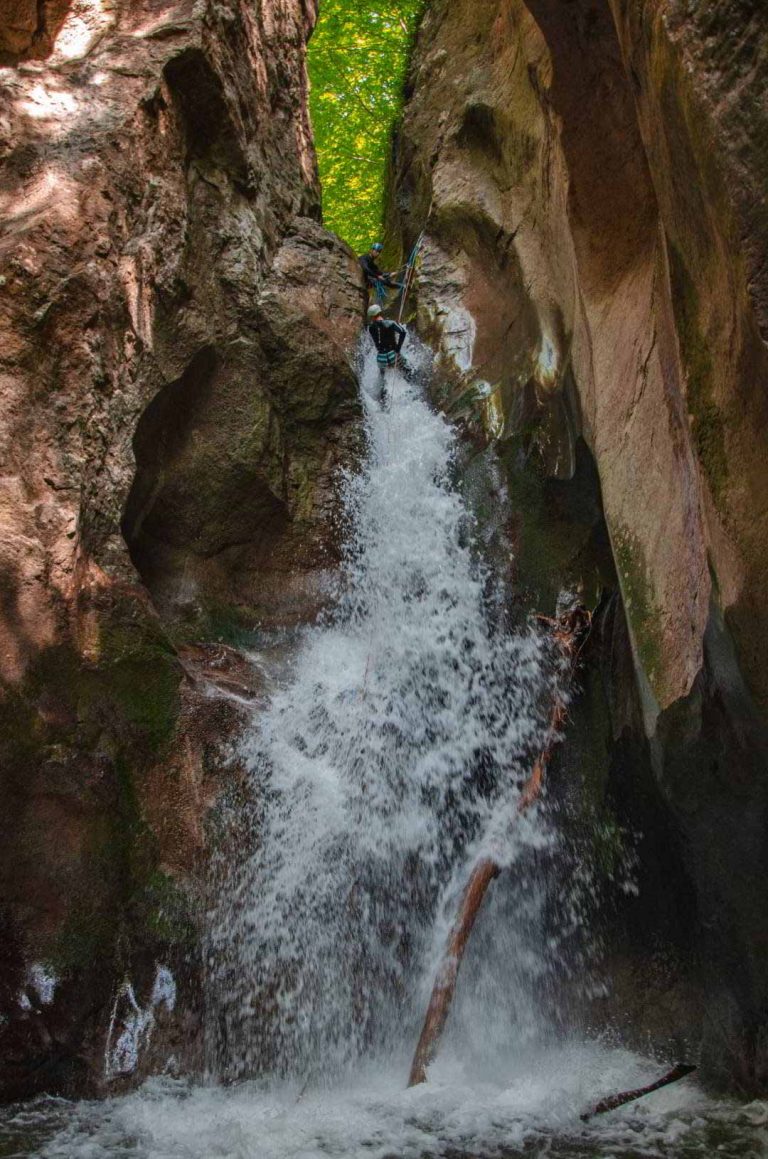 Canyoning - Waterfall