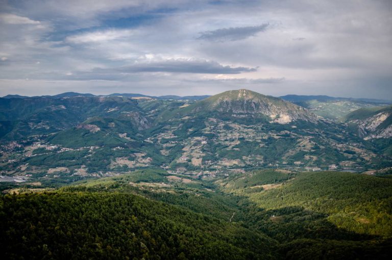 Panoramski pogled sa Lise stene