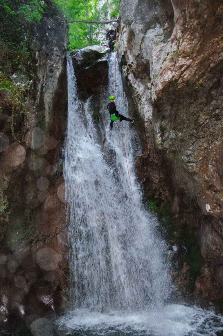 Canyoning - Waterfall