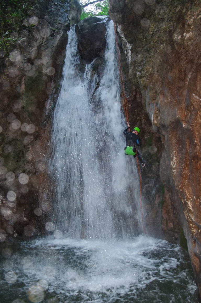 Canyoning - Waterfall
